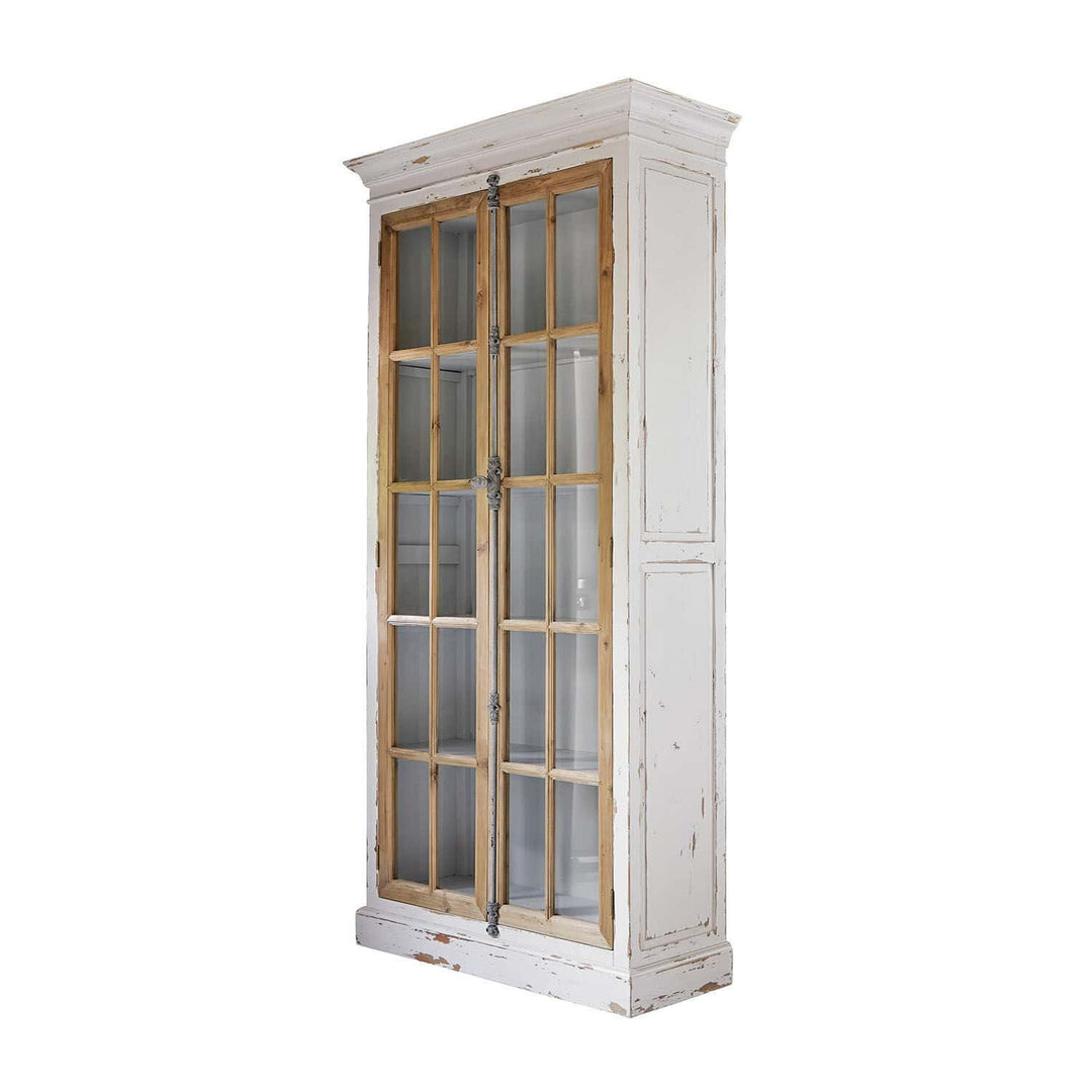 Vitrine Loberon Philippe bois gris — photo produit