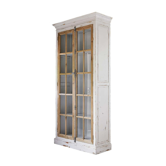 Vitrine Loberon Philippe bois gris — photo produit