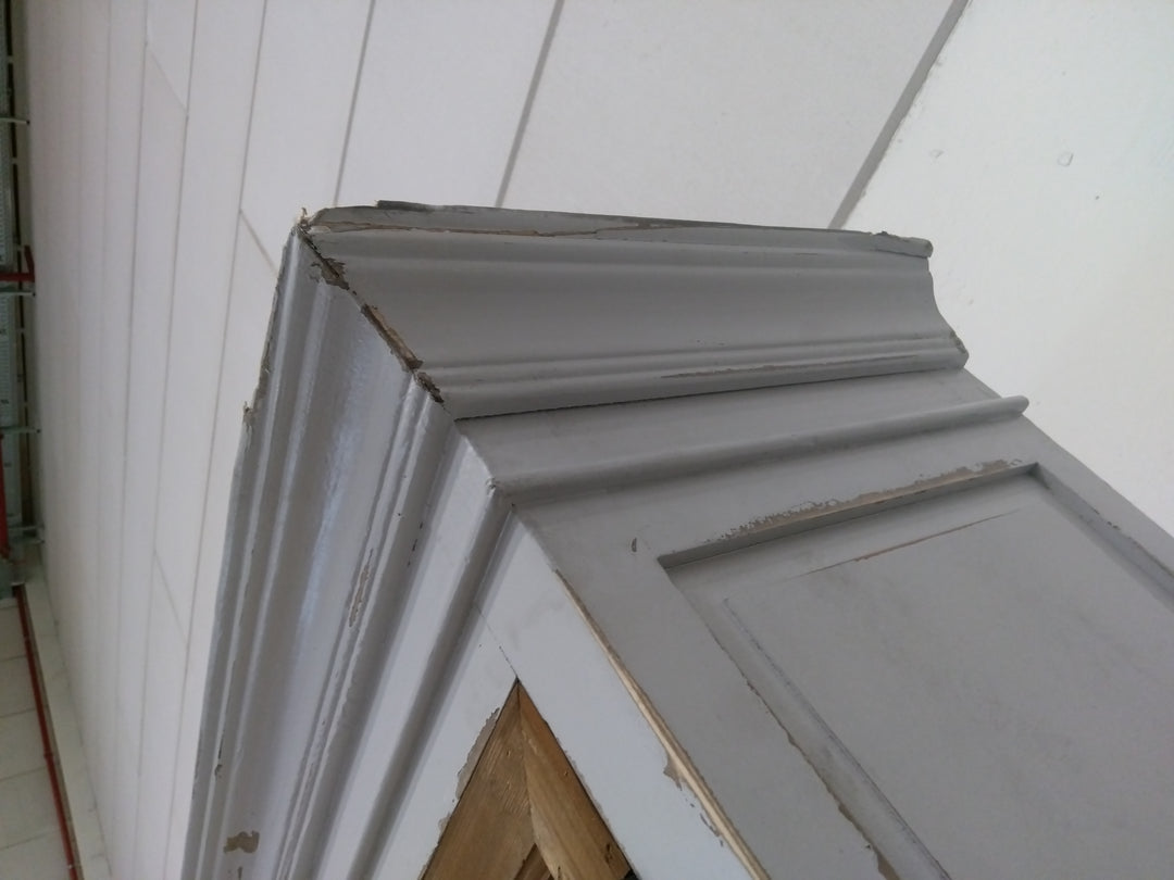 Vitrine Loberon Philippe bois gris — photo produit