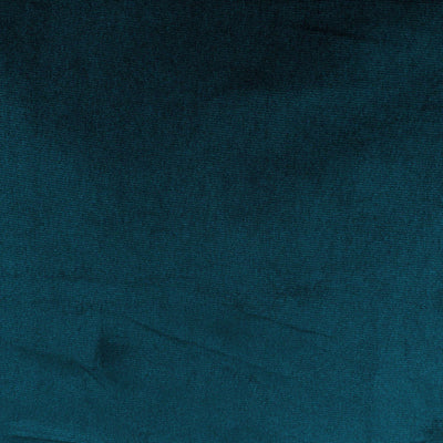 Canapé d'angle gauche William Chesterfield 4 places en velours bleu canard