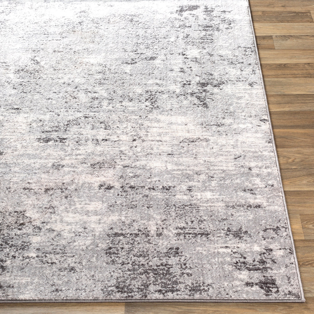 Tapis Abstrait Moderne Gris/Blanc Bangkok