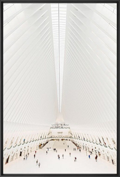Tableau Yellow Korner World Trade Center MTA Train Station de Bernhard HARTMANN
