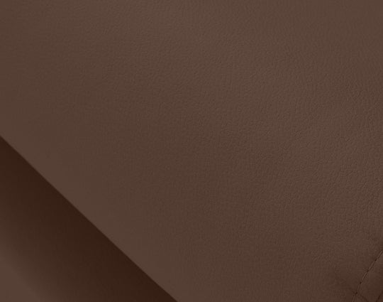 Canapé d'angle droit convertible BEST MOBILIER Zaria 5 places avec coffre et têtières en simili marron