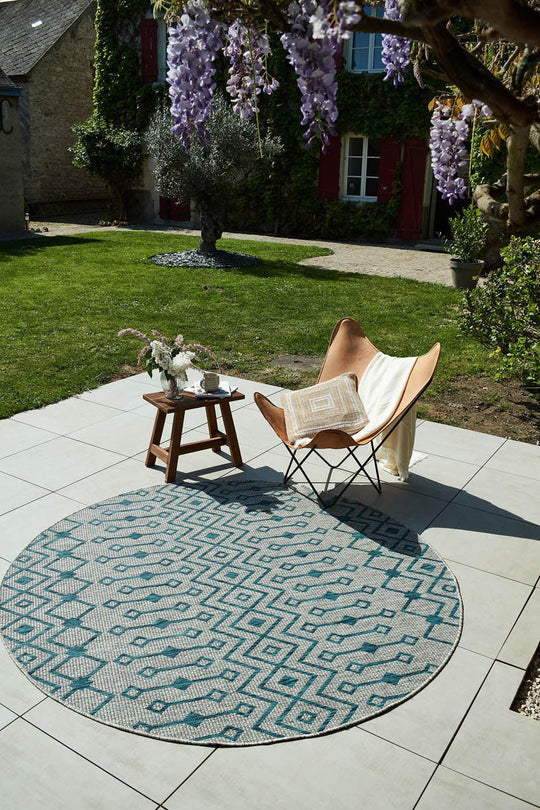 Tapis extérieur 200x200cm rond